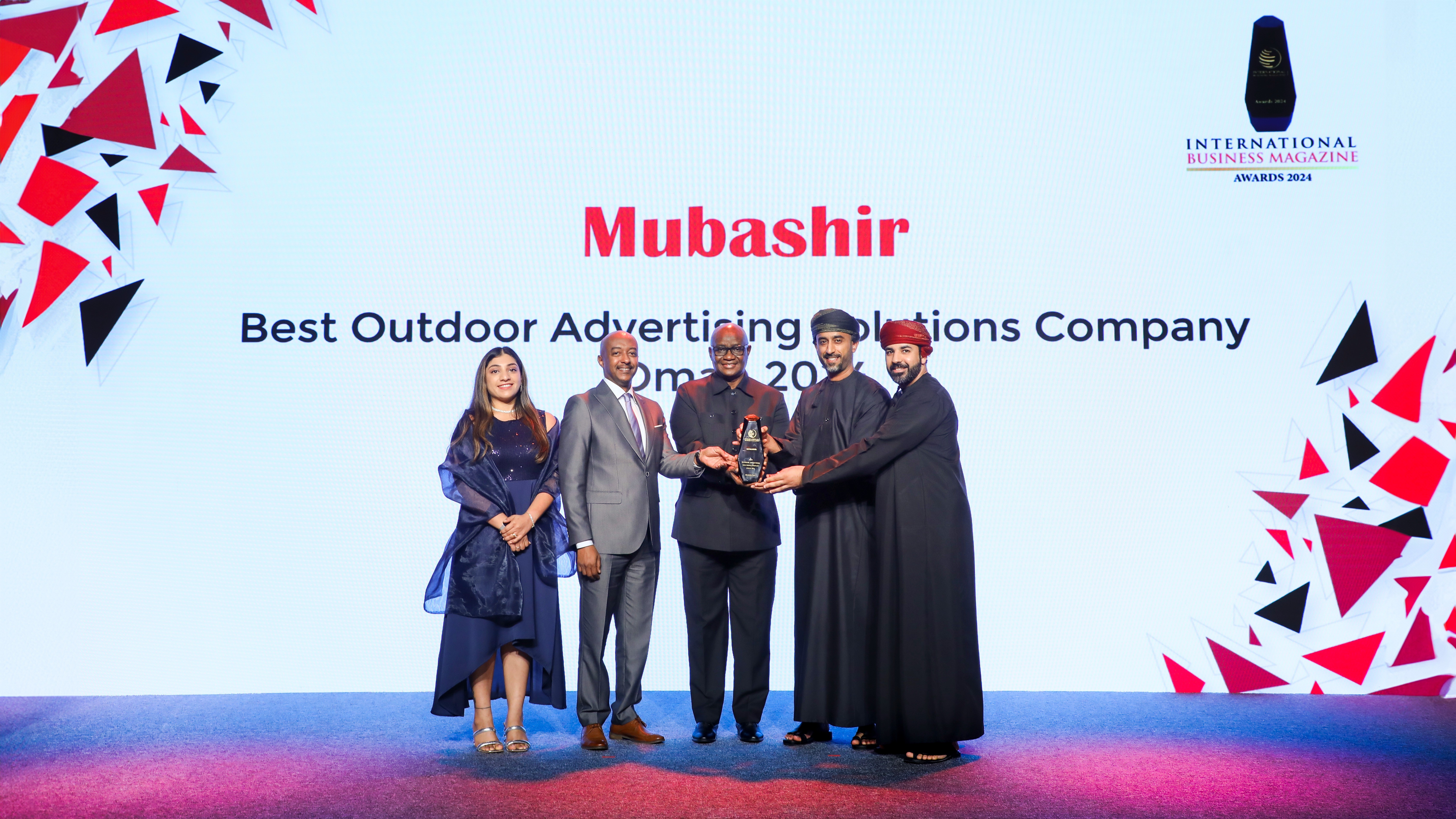 Mubashir Recognized as the, Best Outdoor Advertising Solutions in Oman by International Business Magazine